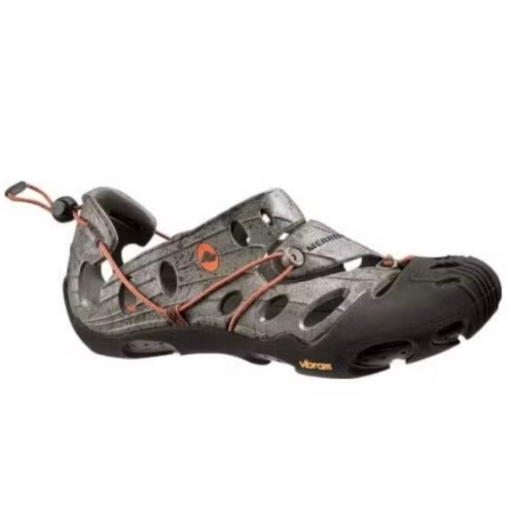 Merrell Men's Active Outdoors Vibram Vapor Slip on Water Shoes Gray Size 12 - Picture 1 of 11